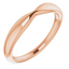 Vera Pinched Wedding Ring