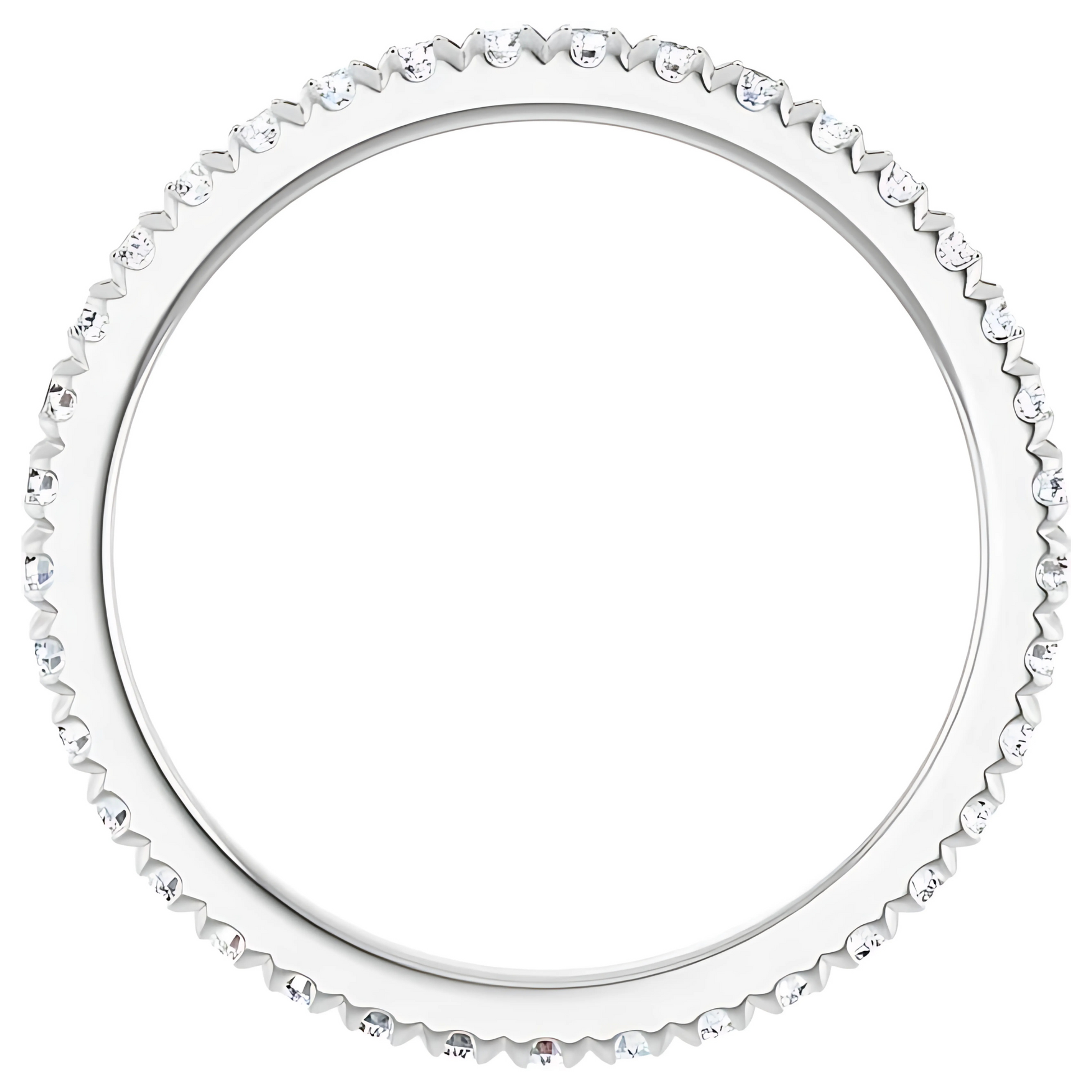 Ruthie French Pavé Diamond Eternity Ring