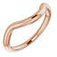 Caroline Curved Wedding Ring