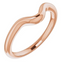 Evelyn Curved Wedding Ring