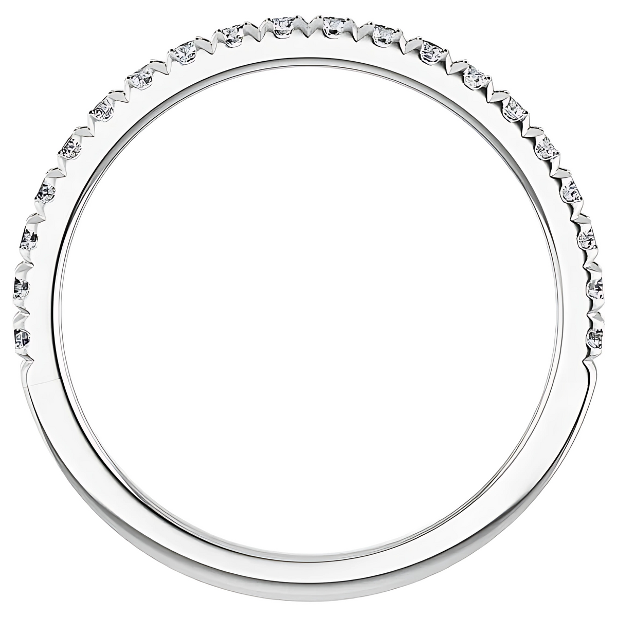Ruthie French Pavé Diamond Wedding Ring
