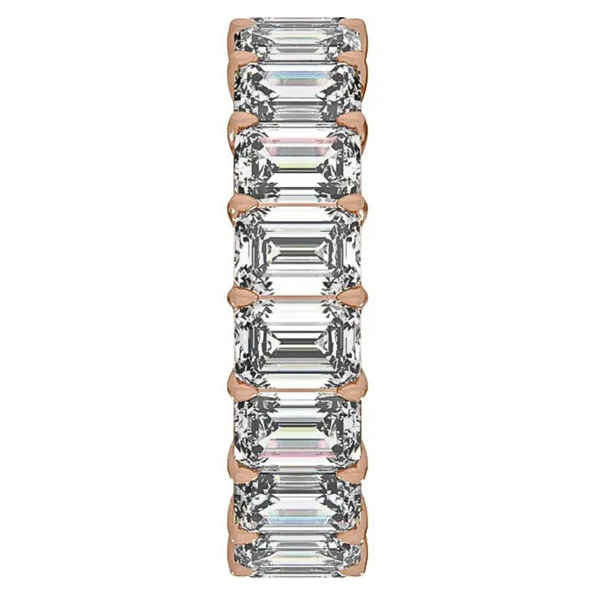 Tess Emerald Lab Grown Diamond Eternity Ring