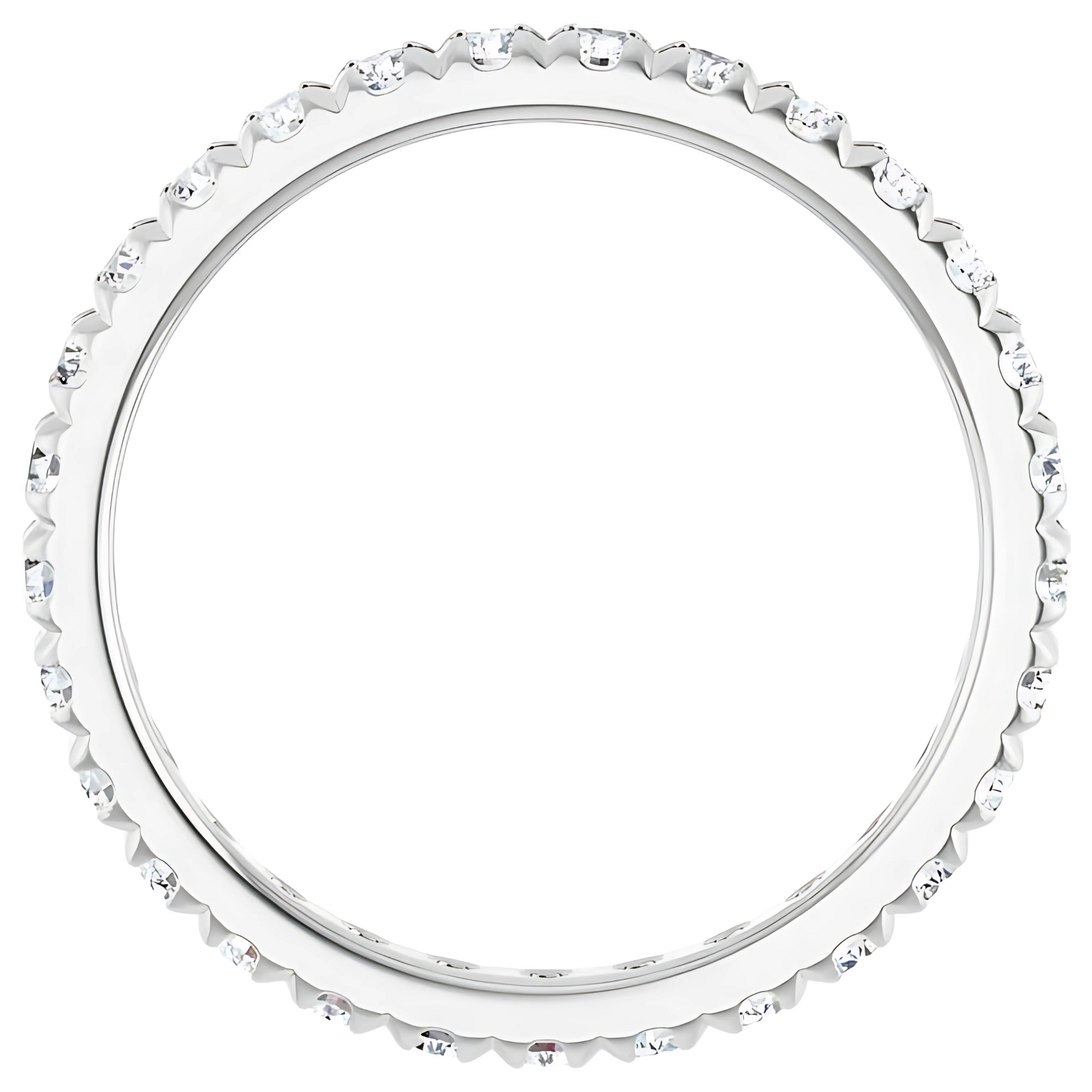 Ruthie French Pavé Diamond Eternity Ring
