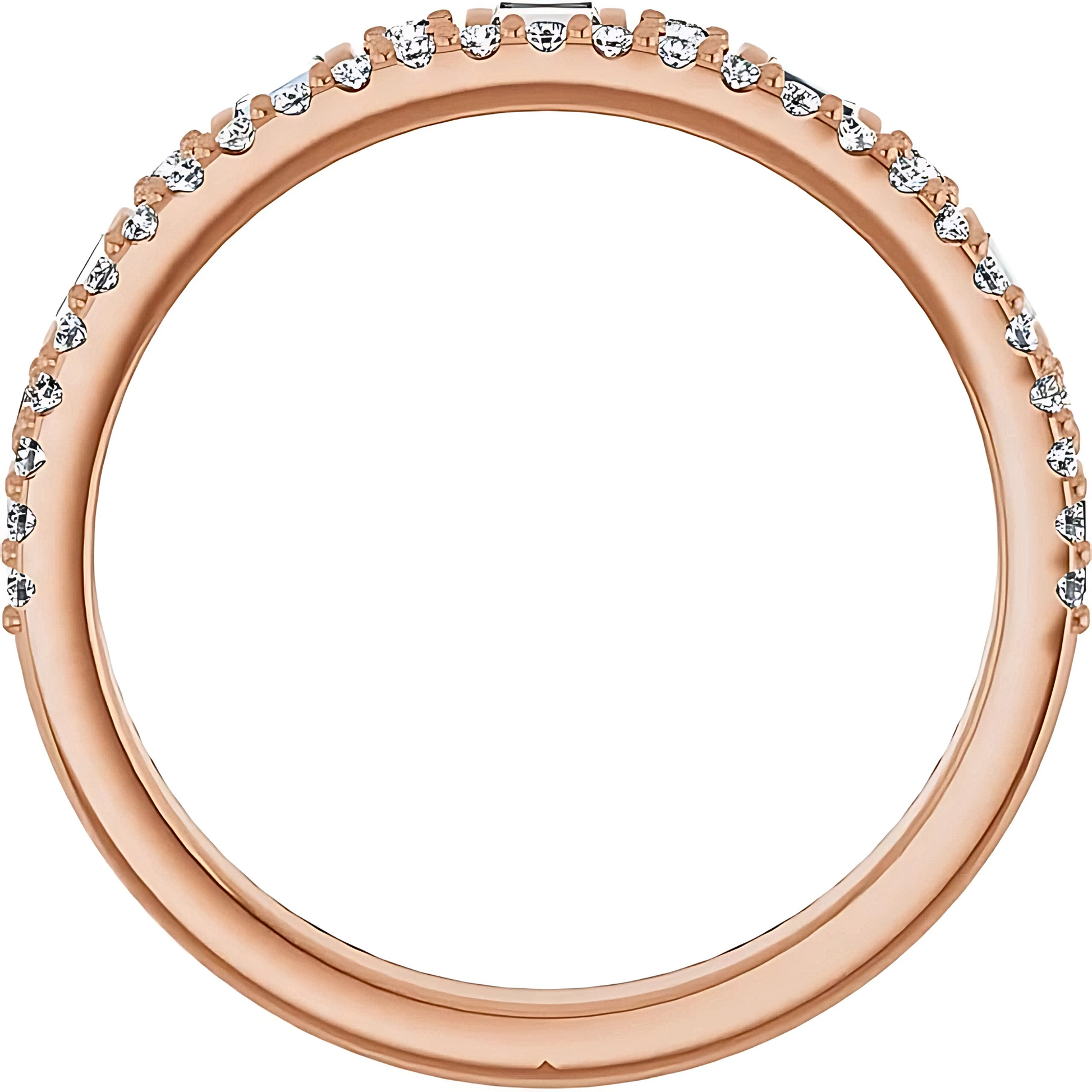 Ava Mixed-Shape Double Row Diamond Ring