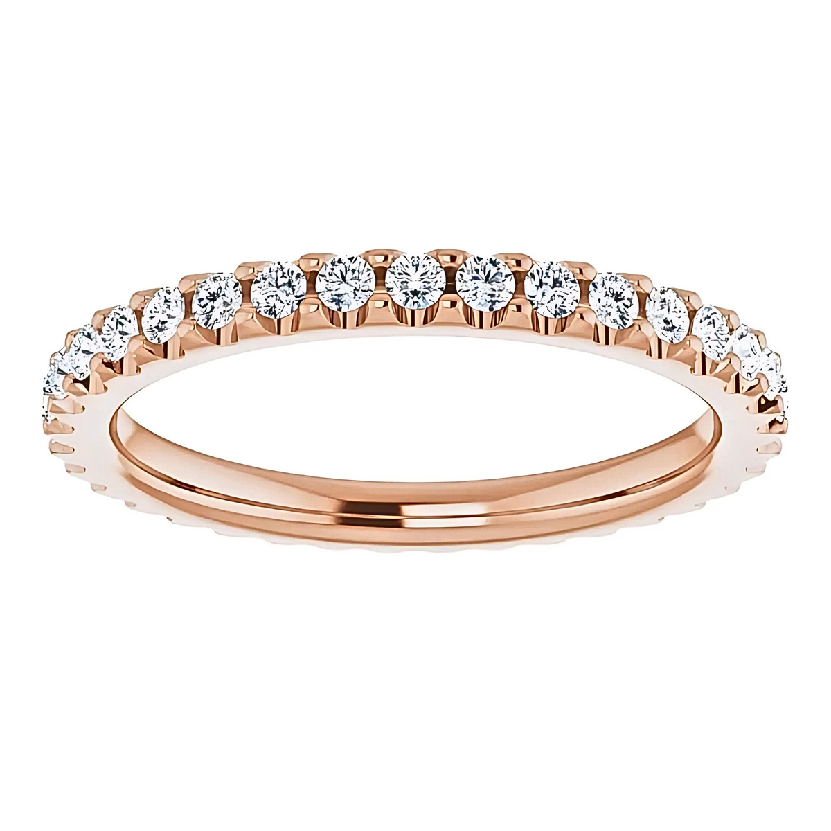 Quinn Pavé Diamond Eternity Ring