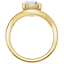 Marlowe Wave Offset Solitaire Setting