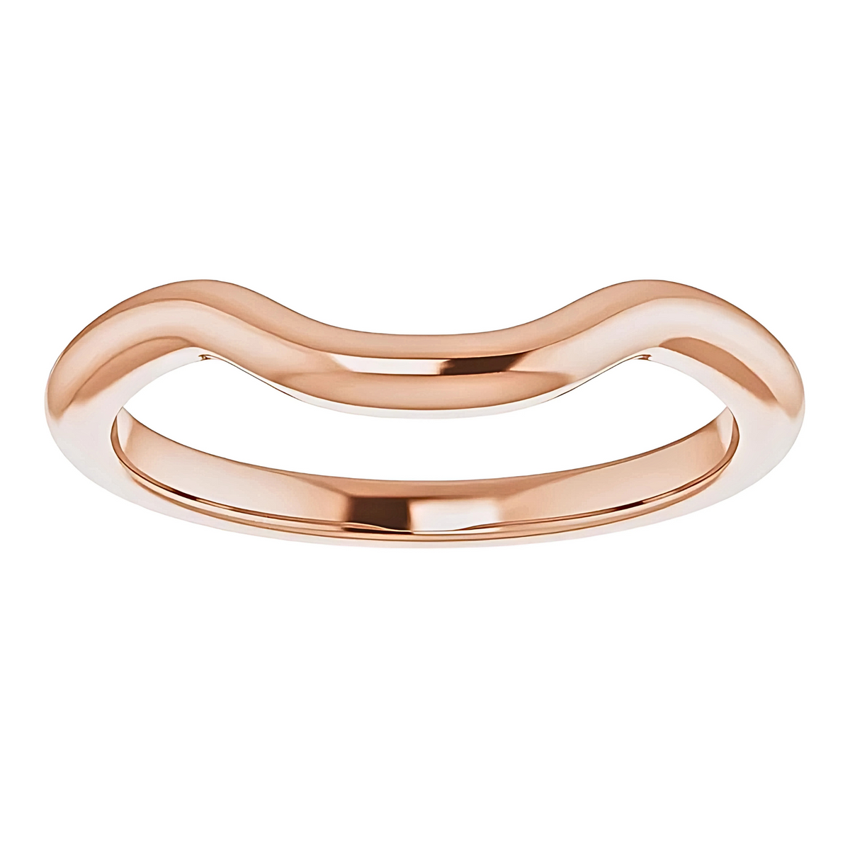 Alexandra Curved Wedding Ring