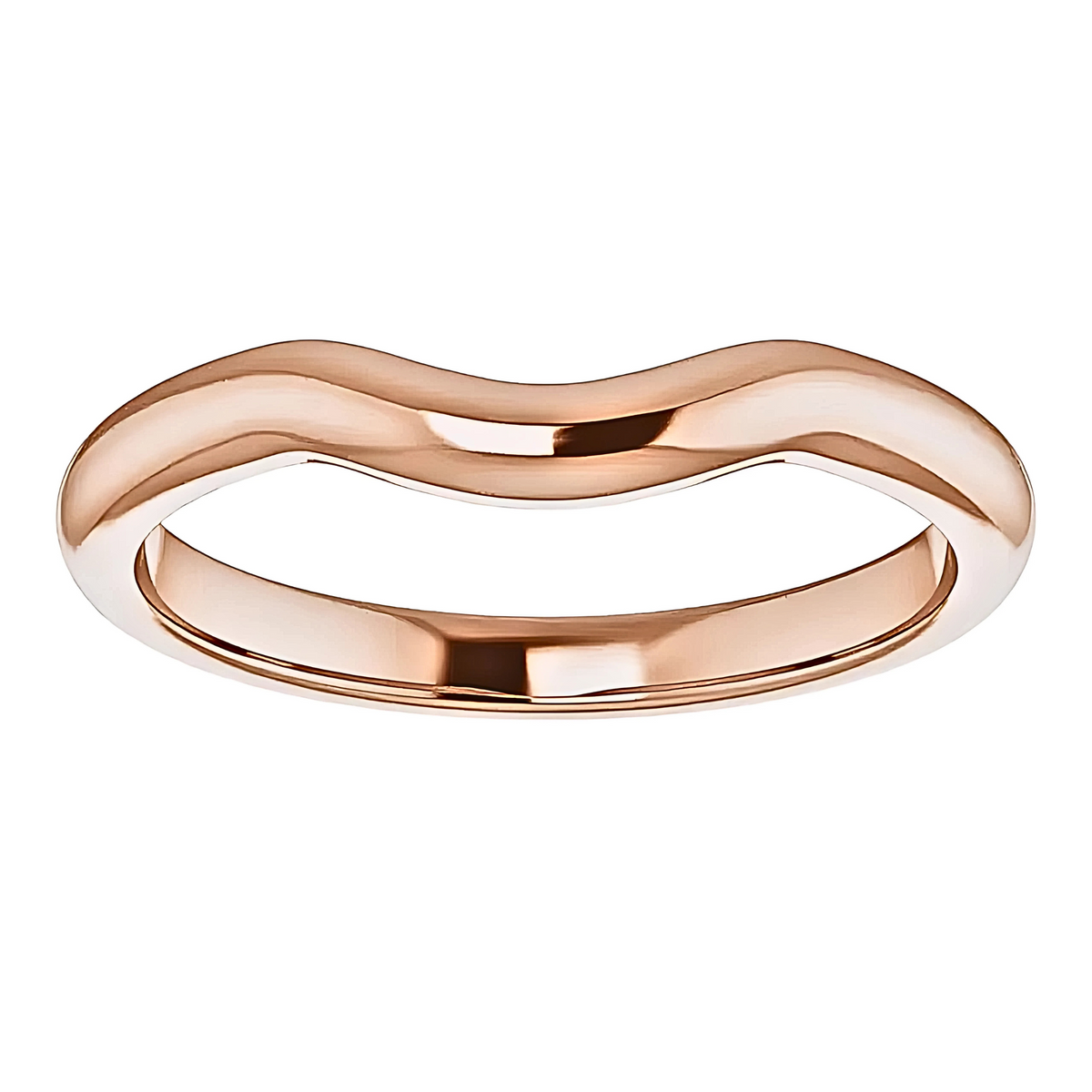 Lauren Curved Wedding Ring