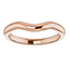 Lauren Curved Wedding Ring