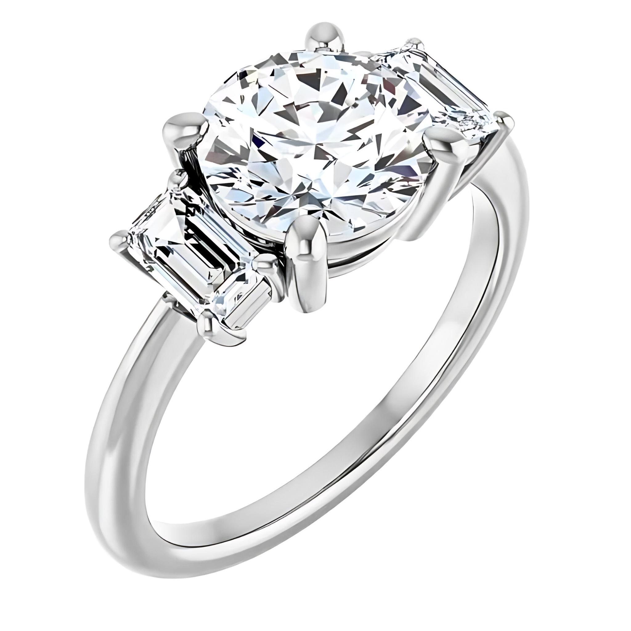 Surrey Three Stone Setting