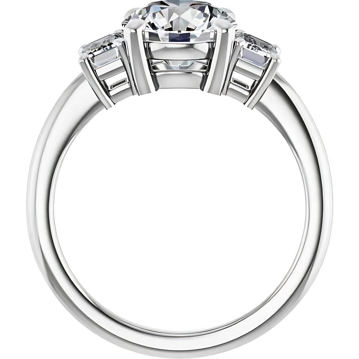 Surrey Three Stone Setting