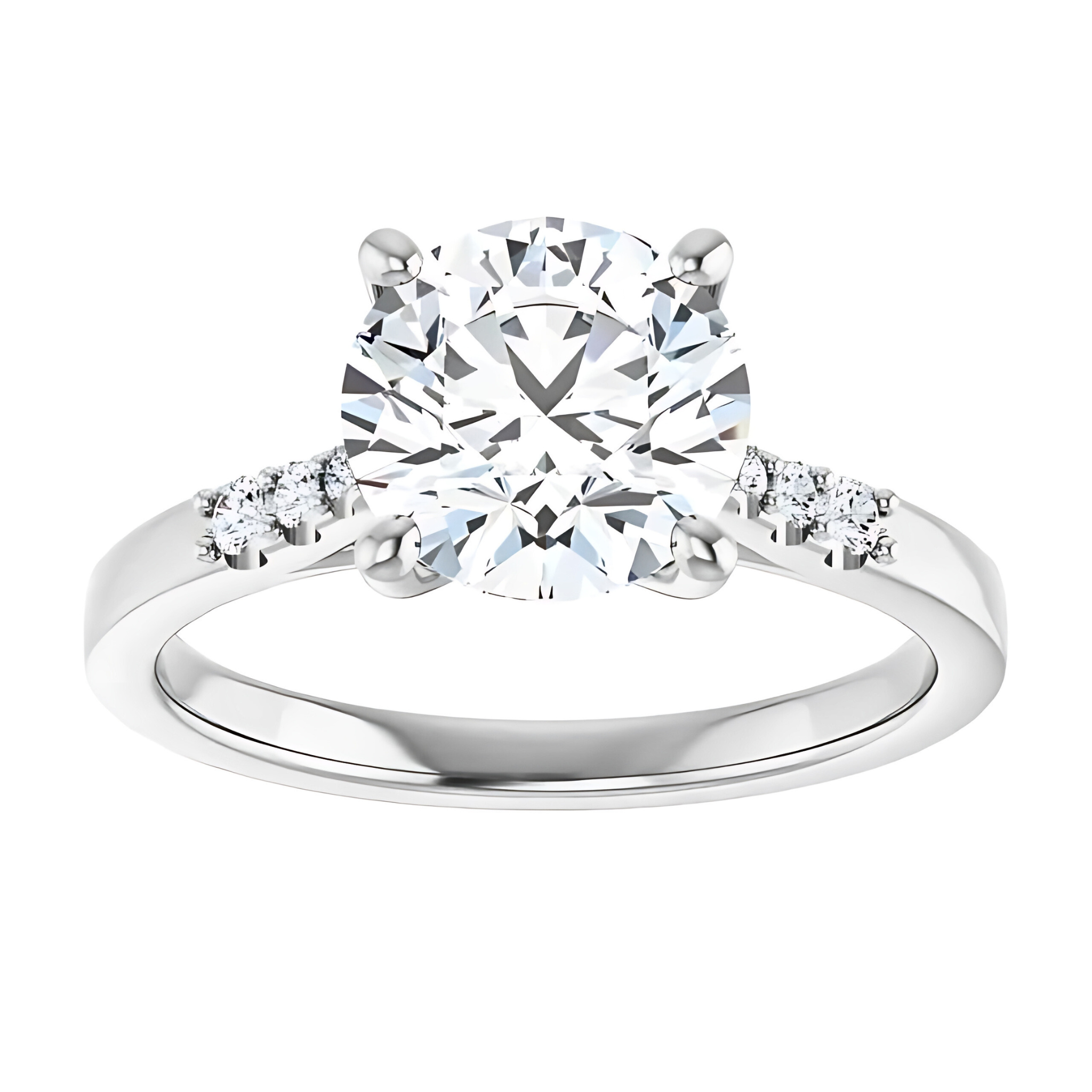 Clara Cathedral Pavé Setting