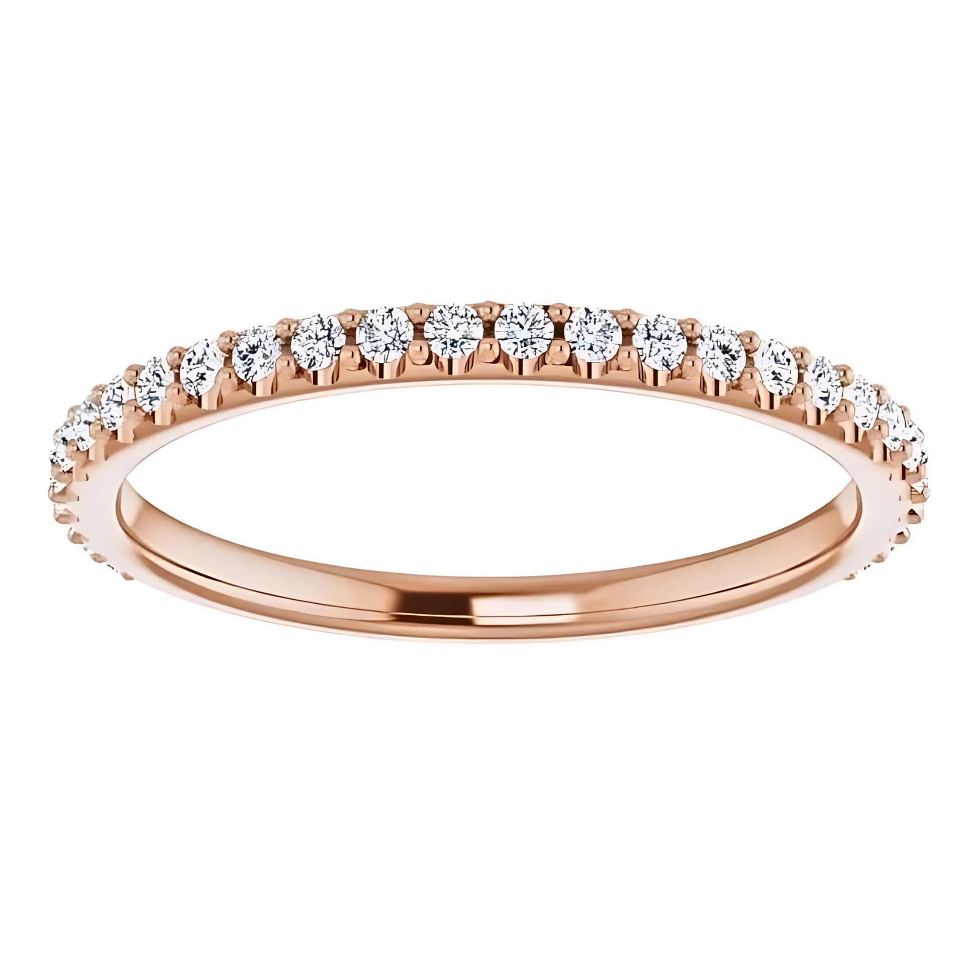 Lorelei Pavé Diamond Wedding Ring