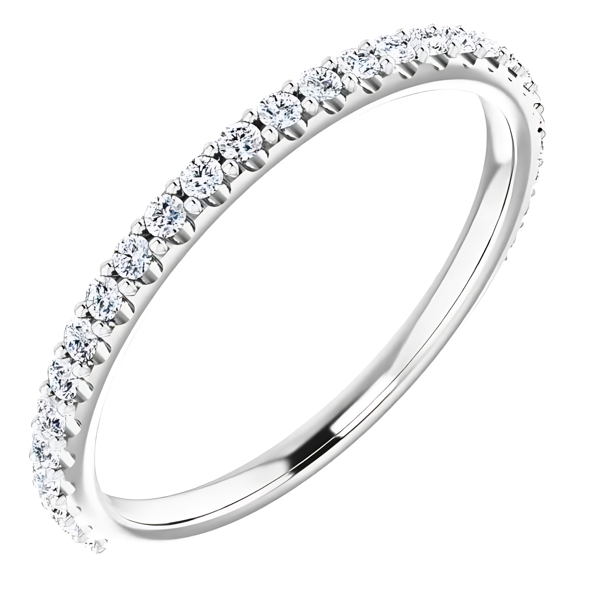 Lorelei Pavé Diamond Wedding Ring