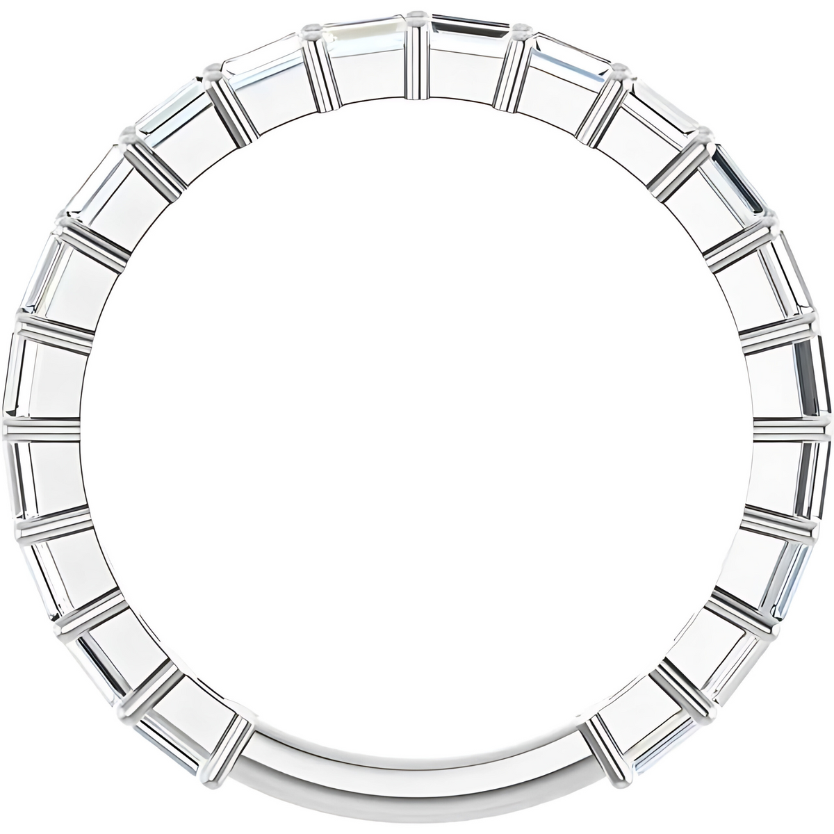 Willow East-West Baguette Diamond Ring