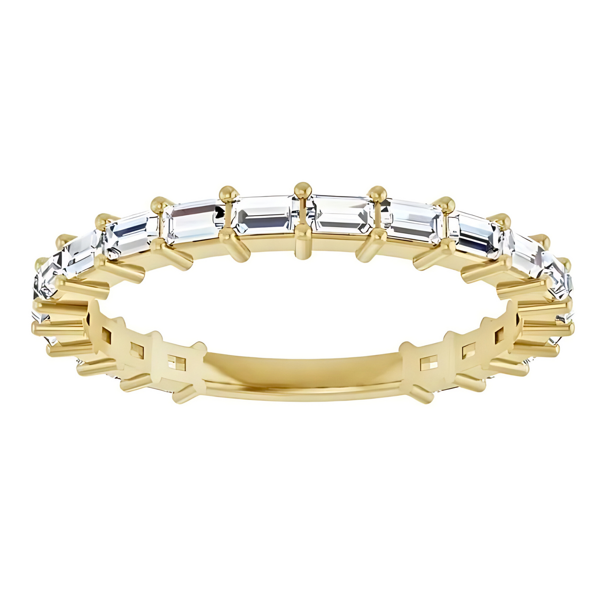 Willow East-West Baguette Diamond Ring