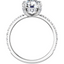 Eloise Hidden Halo French Pavé Setting