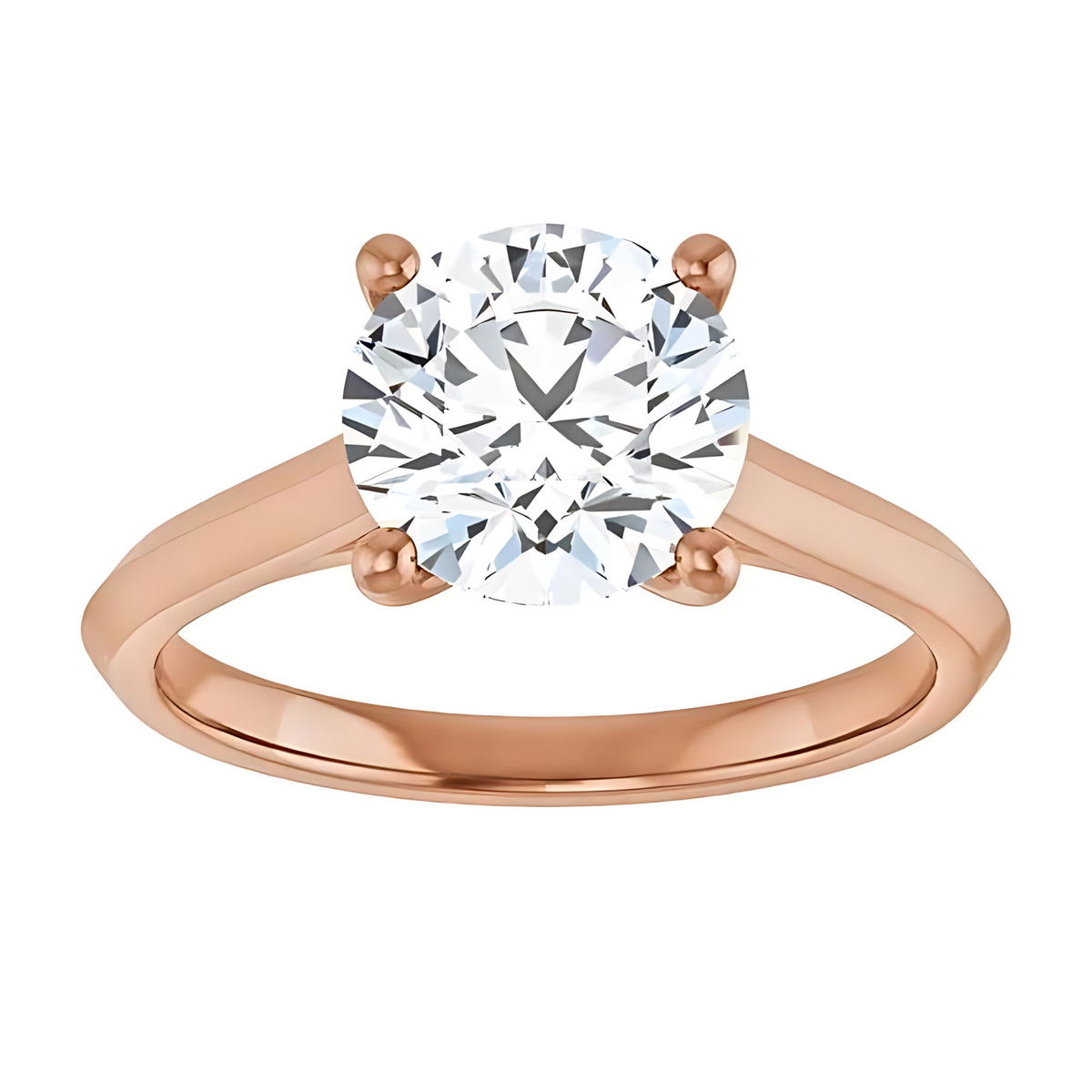 Campbell Knife Edge Cathedral Solitaire Setting