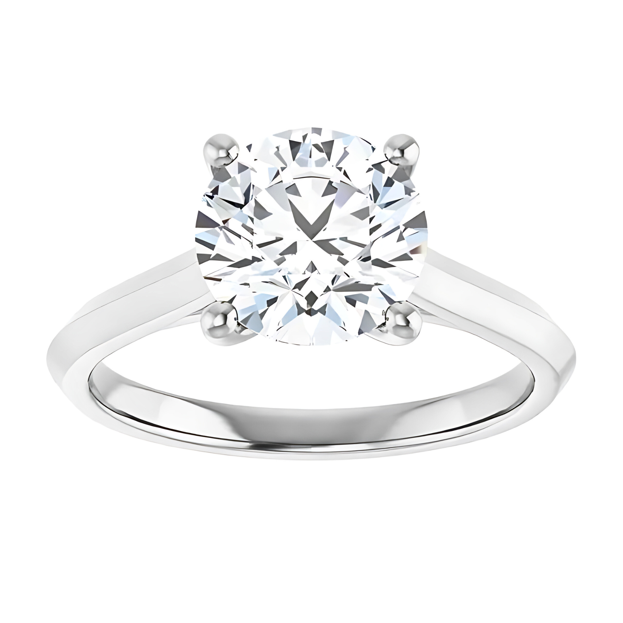 Campbell Knife Edge Cathedral Solitaire Setting