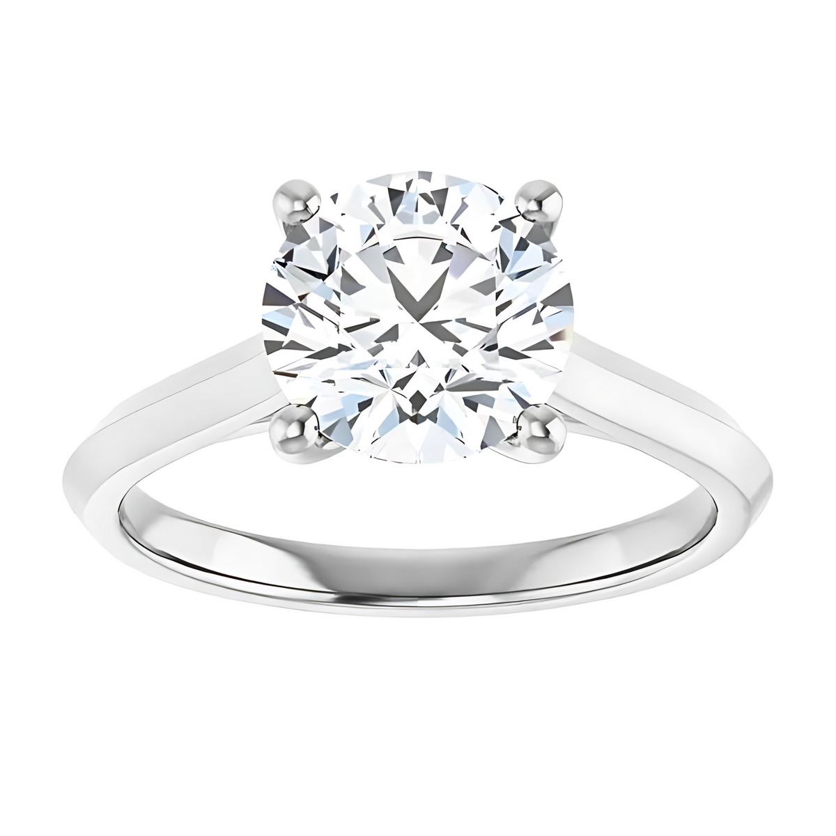 Campbell Knife Edge Cathedral Solitaire Setting