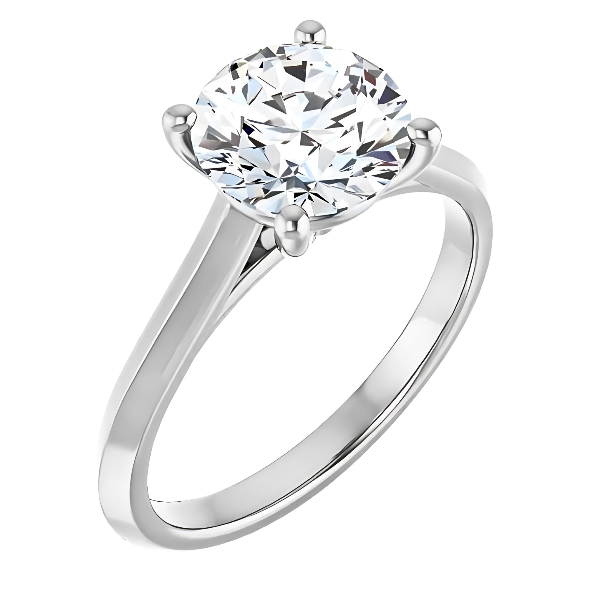 Campbell Knife Edge Cathedral Solitaire Setting