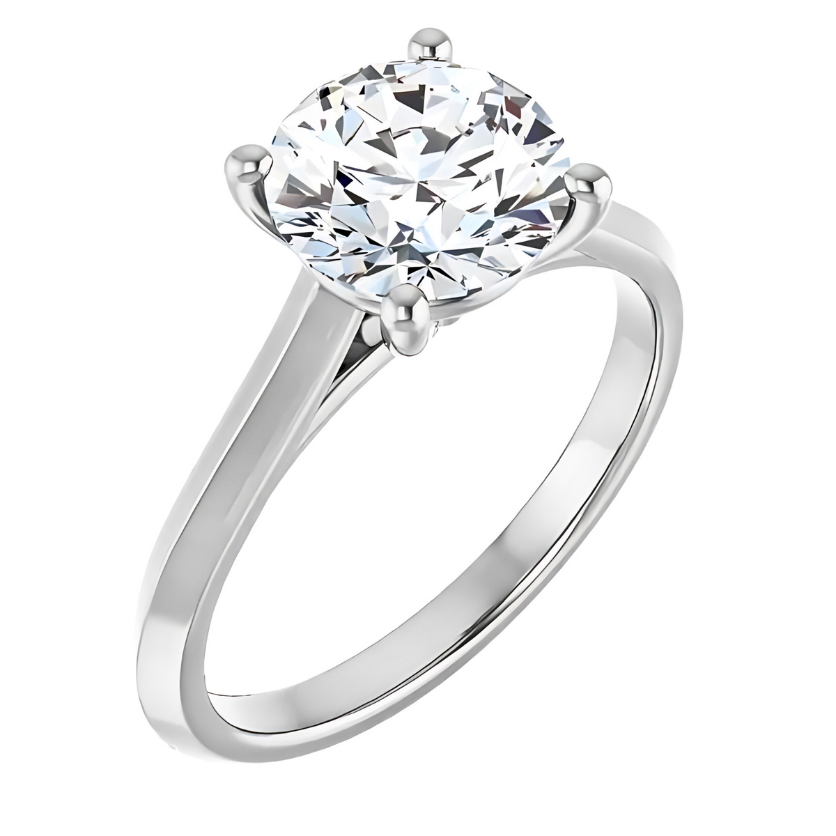 Campbell Knife Edge Cathedral Solitaire Setting