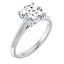 Campbell Knife Edge Cathedral Solitaire Setting