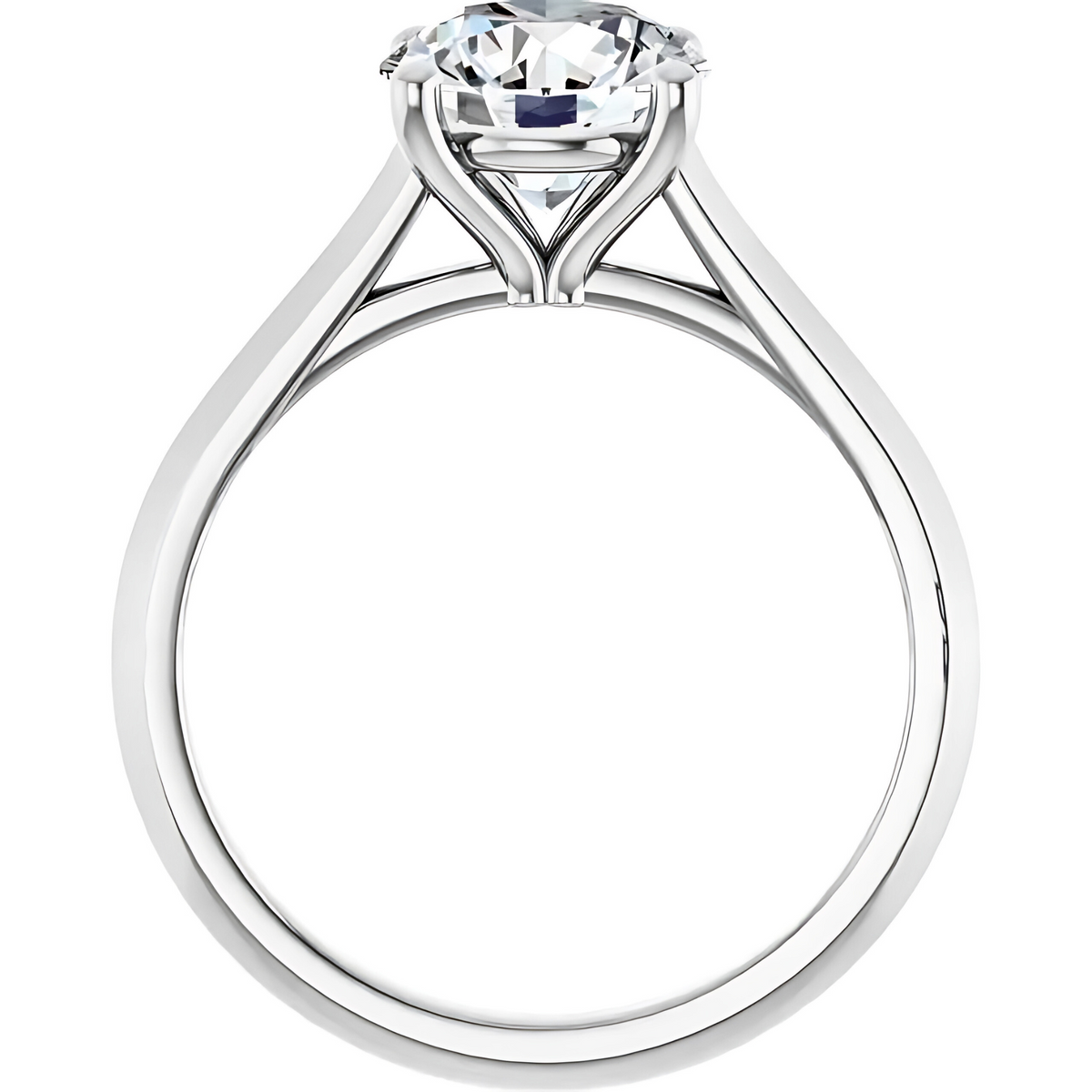 Campbell Knife Edge Cathedral Solitaire Setting