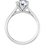 Campbell Knife Edge Cathedral Solitaire Setting