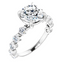 Esme Single Prong Bubble Setting