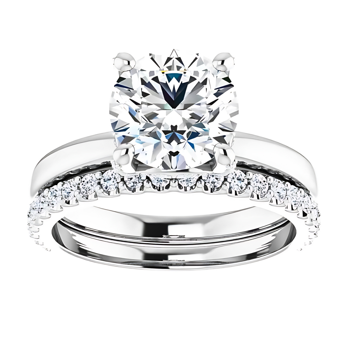 Lucy Pavé Diamond Wedding Ring