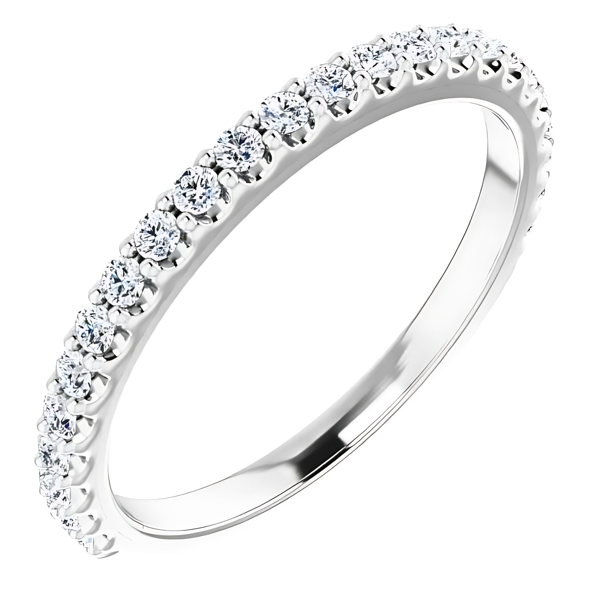 Lucy Pavé Diamond Wedding Ring