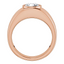 Porter Flush Bezel Solitaire Setting