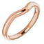 Lauren Curved Wedding Ring