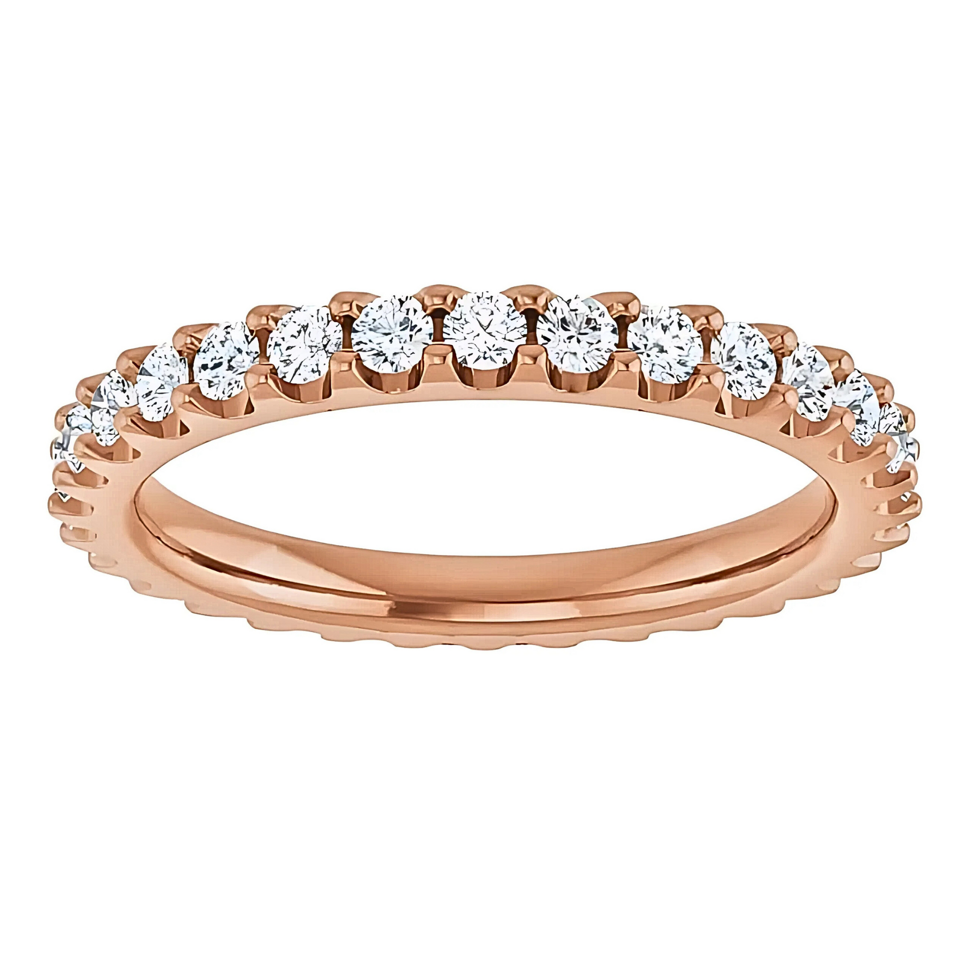 Quinn Pavé Diamond Eternity Ring