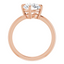 Frances Tilted Solitaire Setting