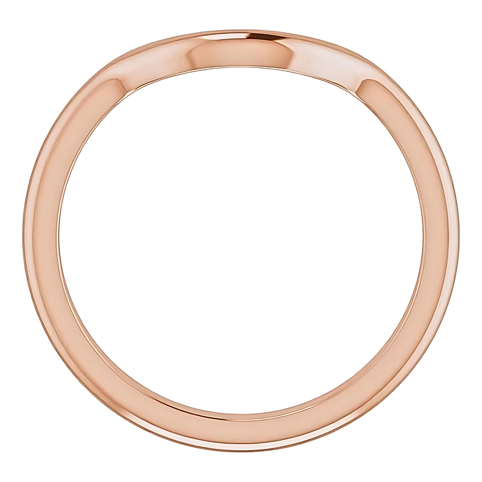 Bonnie Curved Wedding Ring