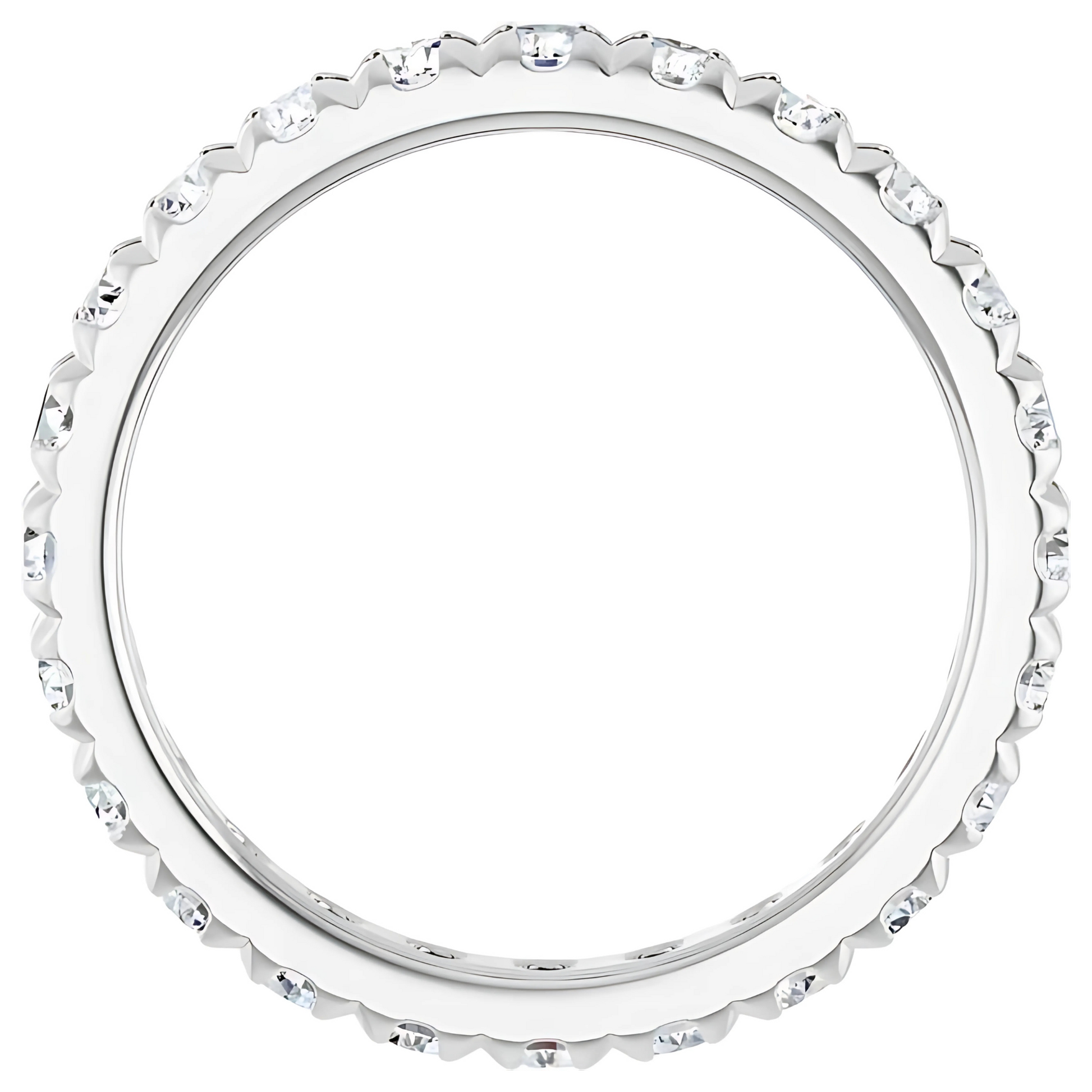 Ruthie French Pavé Diamond Eternity Ring