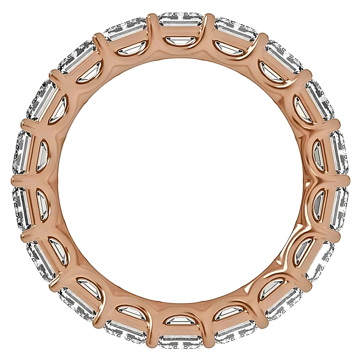 Tess Emerald Lab Grown Diamond Eternity Ring
