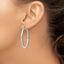 Emma Polished Tube Hoop Earrings