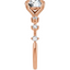 Rhodes Diamond Distance Setting