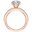 Nell Pavé Edge Hammered Cigar Band Setting