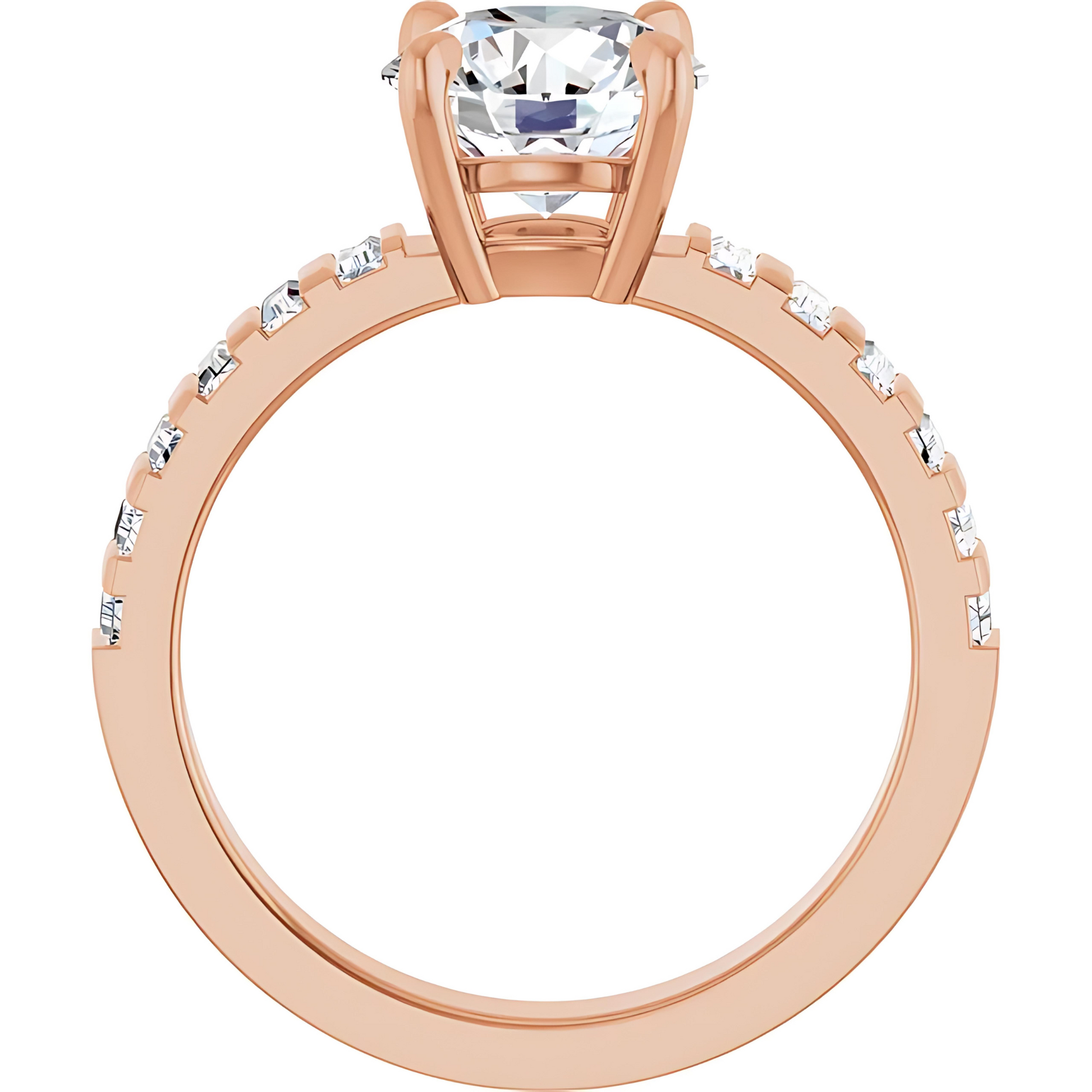 Ashton Baguette Accented Setting