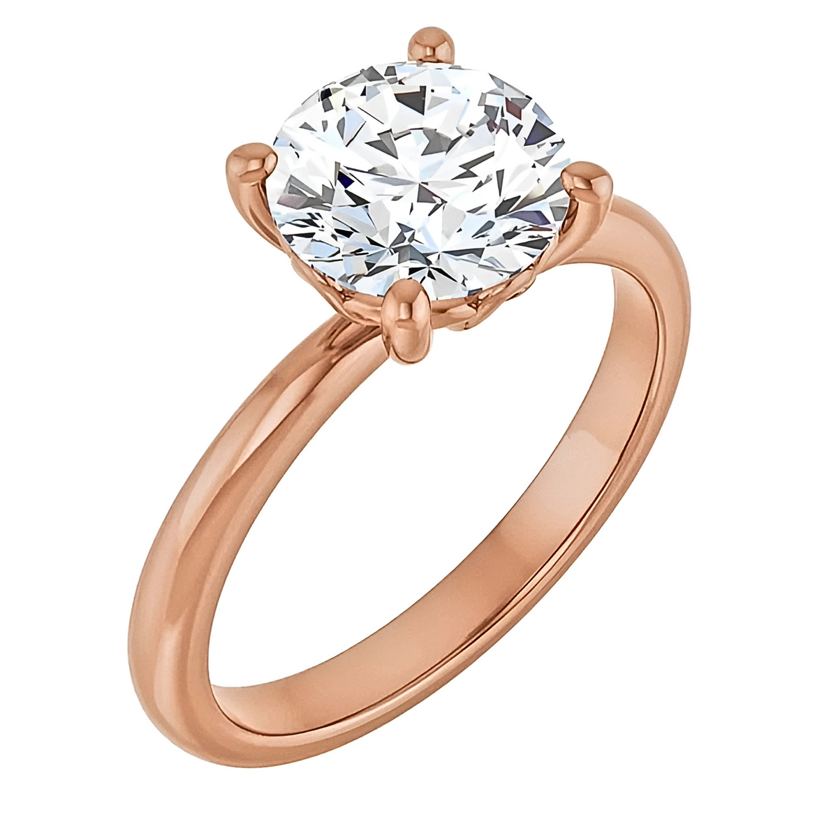 Penelope Tulip Solitaire Setting