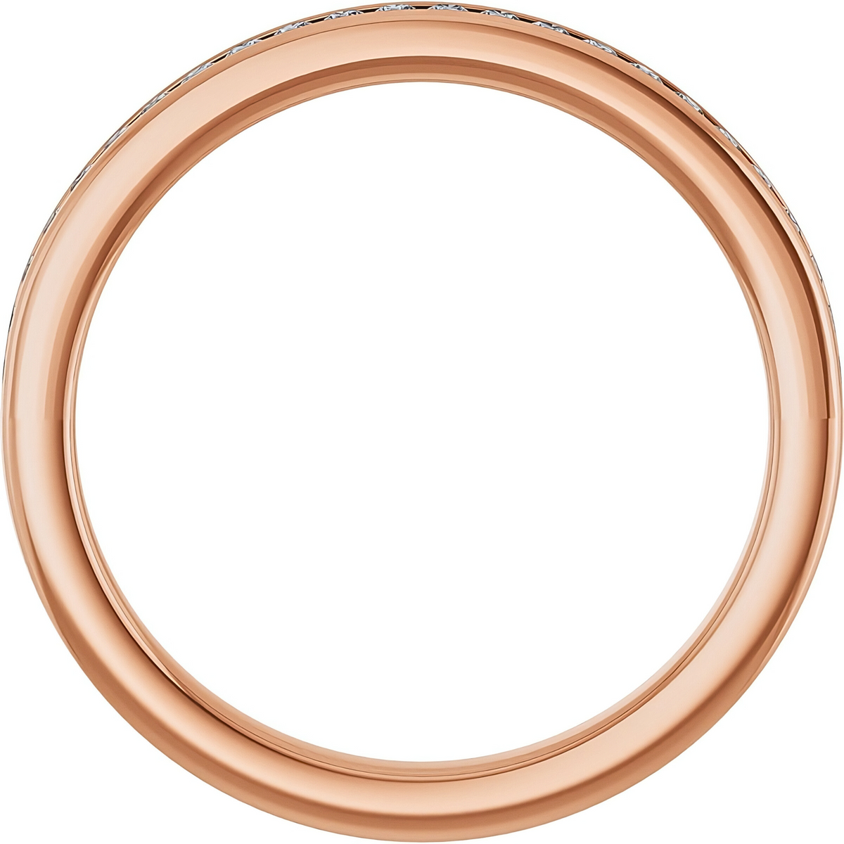 Hallie Channel Diamond Wedding Ring