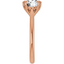 Molly Double Claw Prong Solitaire Setting