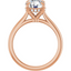 Kennedy Hidden Halo Cathedral Solitaire Setting