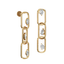 Rowe Pear and Marquise Lab Grown Diamond Link Earrings