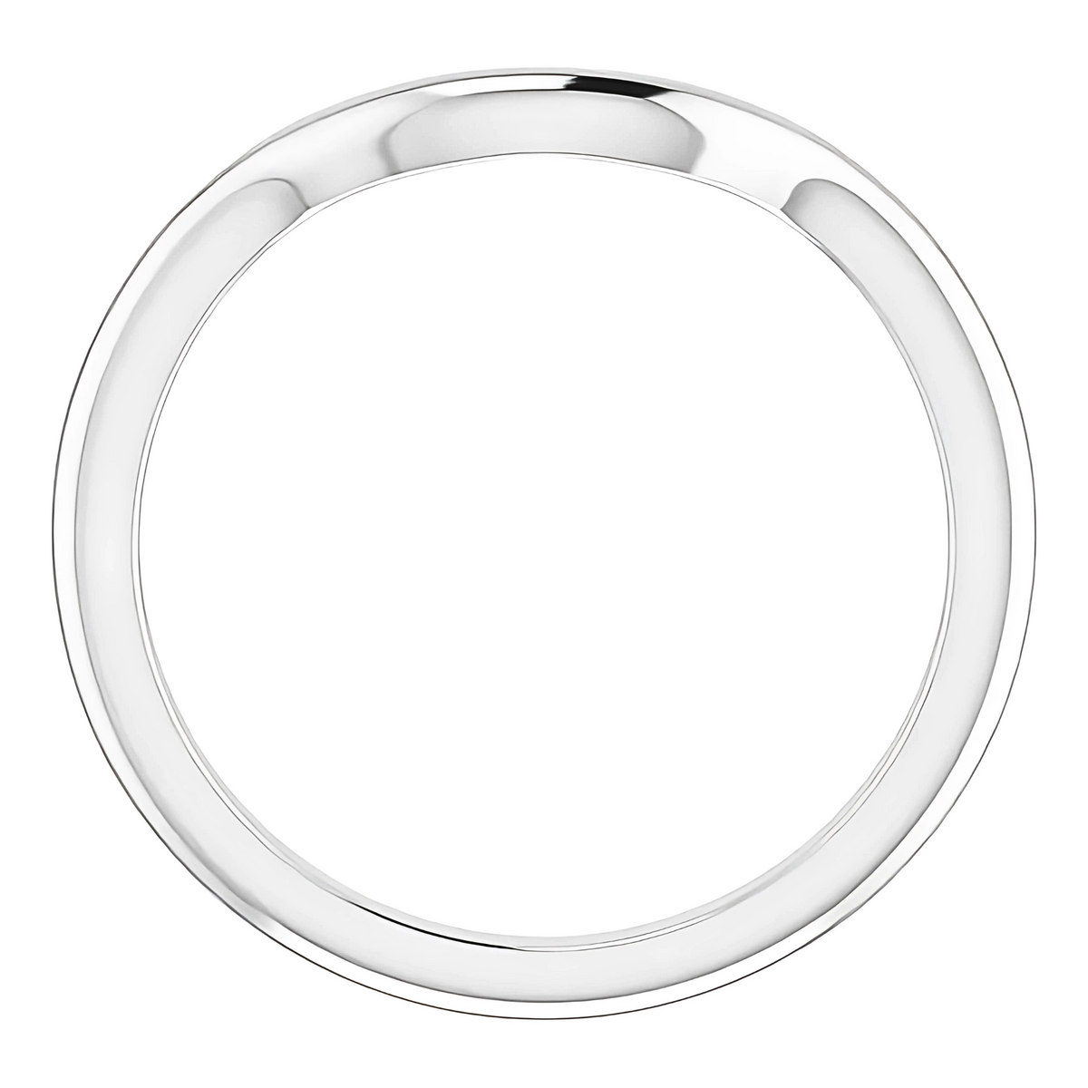 Alexandra Curved Wedding Ring