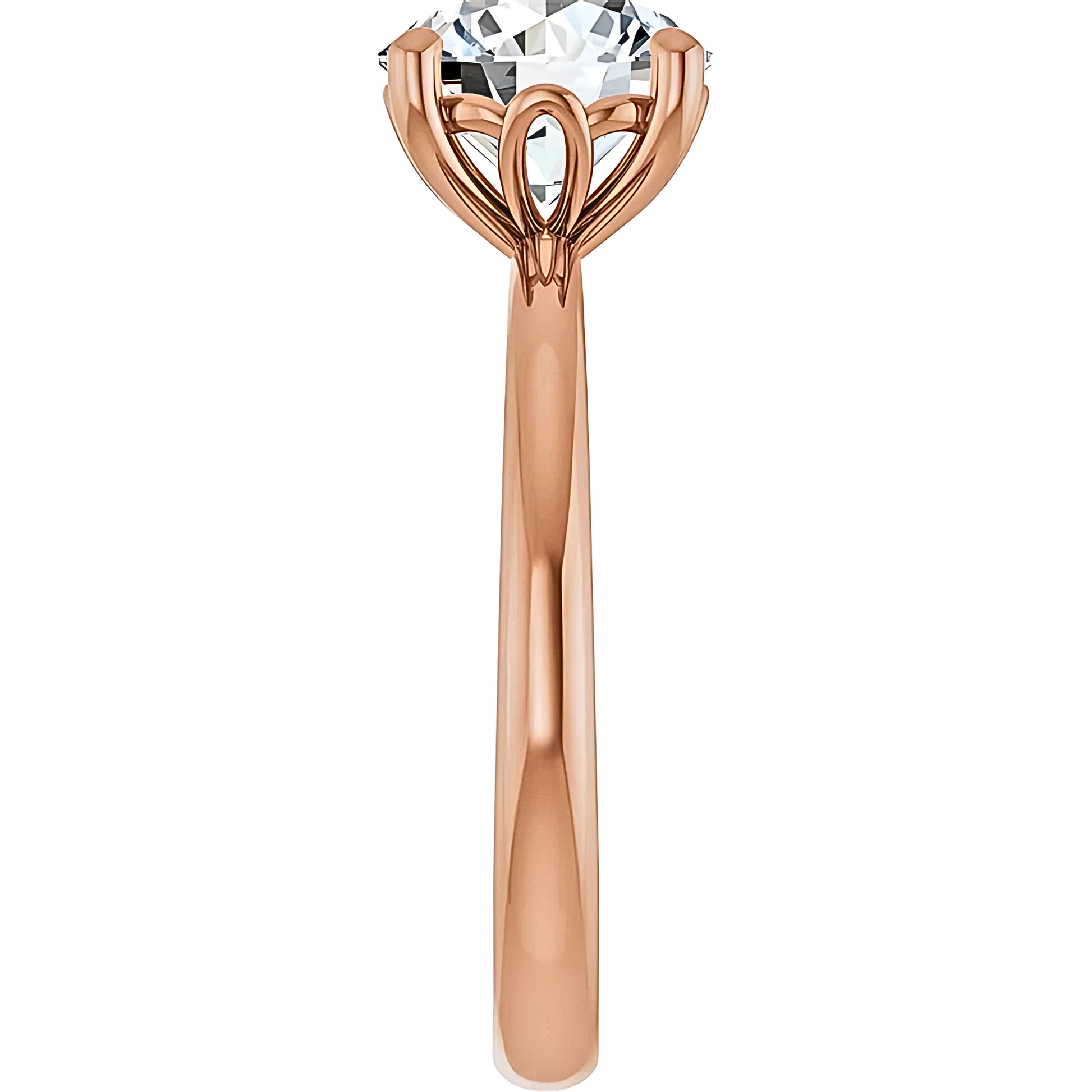 Penelope Tulip Solitaire Setting